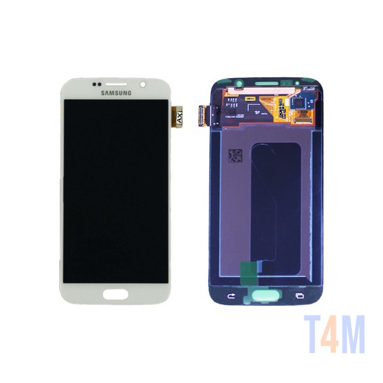 Touch+Display Samsung Galaxy S6/G920F Service Pack Branco